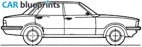 1979 Ford Taunus Sedan blueprint