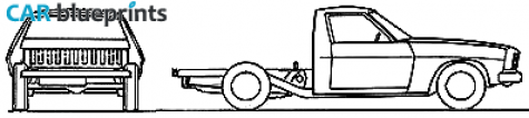 1974 Holden HQ One Tonner Pick-up blueprint