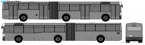 Jelcz M181 Bus blueprint