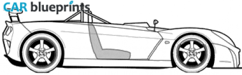 2007 Lotus 2 Eleven Targa blueprint