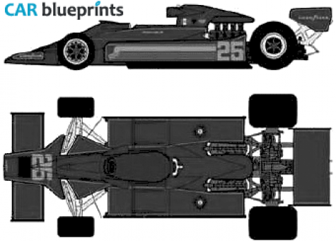 1978 Lotus 78 F1 GP OW blueprint