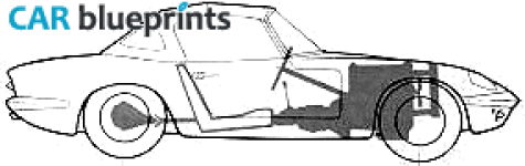 1964 Lotus Elan Coupe blueprint