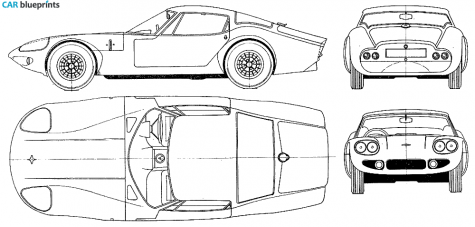 Marcos  Sedan blueprint