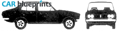 1970 Mazda RX2 Sedan blueprint