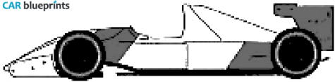 1994 McLaren MP4/9 OW blueprint