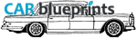 1965 Mercedes-Benz S-Class W108 600 Sedan blueprint