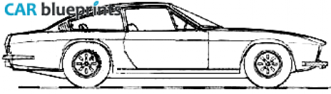 1969 Monteverdi High Speed 375L Coupe blueprint