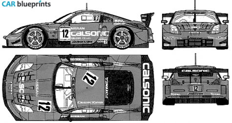 Nissan Impul Coupe blueprint