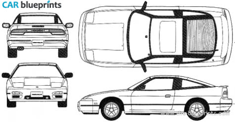 Nissan 240sx blueprint #8
