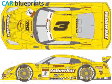 2008 Nissan Nismo GT-R Coupe blueprint