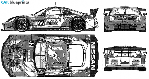 Nissan Nismo z Coupe blueprint