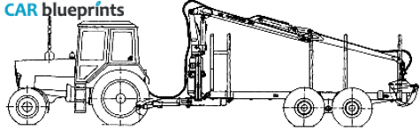 Other MTZ Tractor blueprint