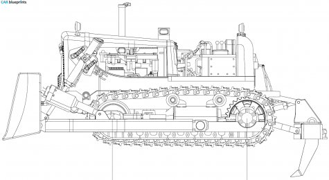 Other Allis Chalmers HD-21P Tractor blueprint