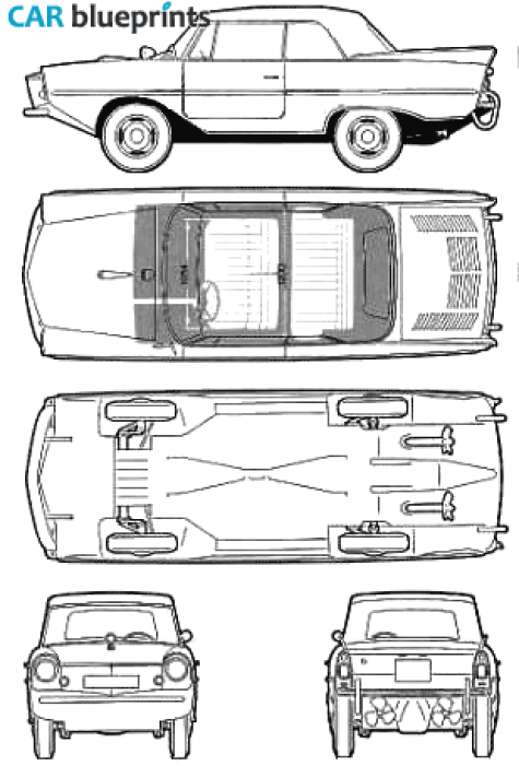 1963 Other Amphicar Sedan blueprint