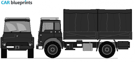 Other Army MK Truck blueprint