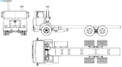 2007 Other Autocar WX-R Truck blueprint
