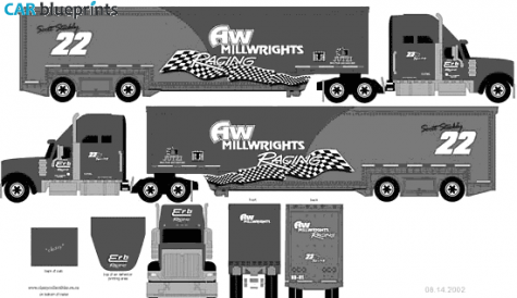 Other AW Millrights Truck blueprint