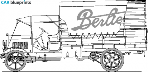 Other Berliet CBA WWI Truck blueprint