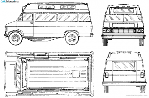 Other Camper Bus blueprint