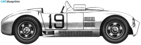 1952 Other Cunningham C4R Le Mans OW blueprint