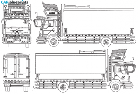 Other Daimyoujin Truck blueprint