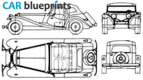 Other Eniak Antique Sedan blueprint