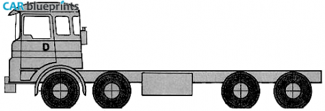 1970 Other ERF MW Truck blueprint