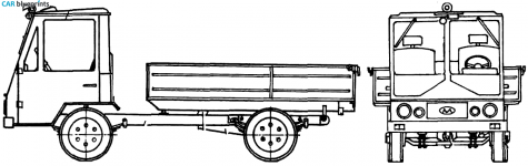 Other Multicar Truck blueprint