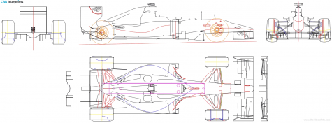 2010 Other Hispania F110 F1 OW blueprint