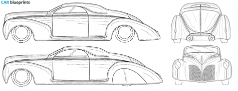 1951 Other Hot Rod Cabriolet blueprint