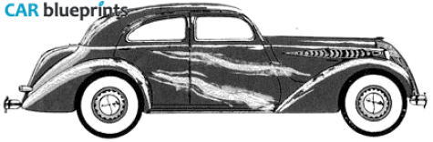 1936 Other Hupmobile Sedan blueprint