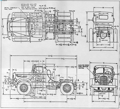 Other  Truck blueprint