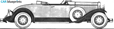 1930 Other Lasalle Roadster blueprint