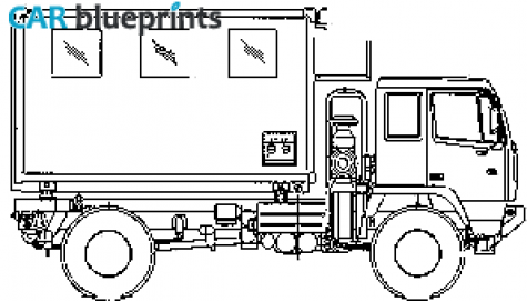 Other M1079 Cargo Truck blueprint