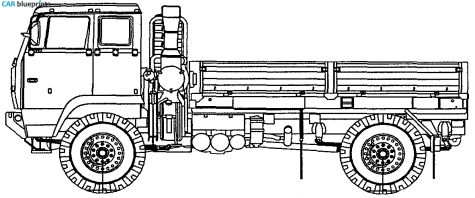 Other M1081 Standard Cargo Truck blueprint