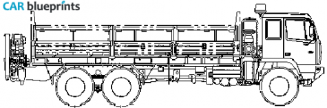 Other M1086 Cargo Truck blueprint