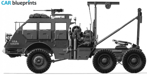 Other M26 Armoured Recovery Vehicle Truck blueprint