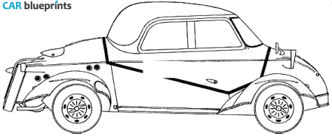 1959 Other Messerschmidt Tiger Coupe blueprint