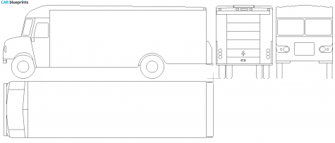 Other P1000 UPS Truck blueprint