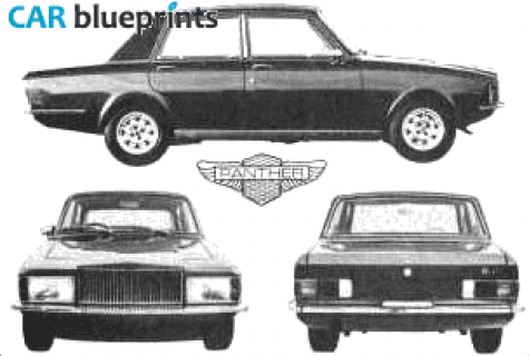 1976 Other Panther Rio Sedan blueprint