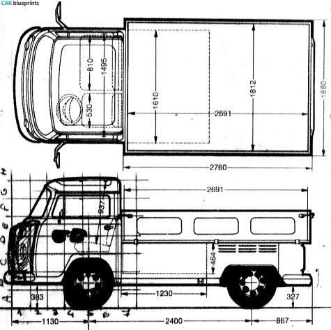 Other Komi Clipper Pick-up blueprint