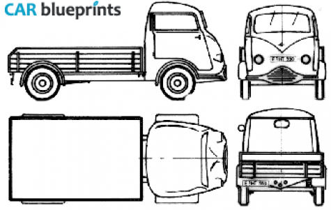 1953 Other Tempo Wiking Truck blueprint