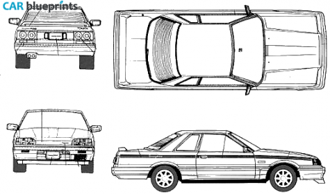 1980 Other Tommykaira M30 Coupe blueprint