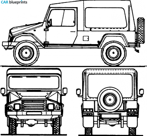 Other UMM Alter 25D SUV blueprint