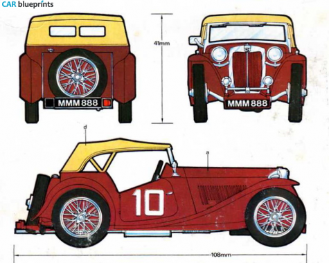 1930 Other  Roadster blueprint