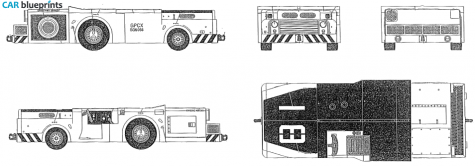 Other USN MD-3 Jet Towing Tractor blueprint