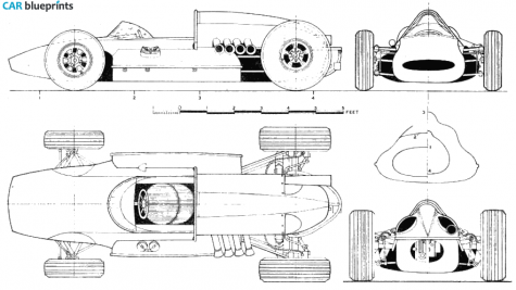 1963 Other Vollstedt Offenhauser Coupe blueprint