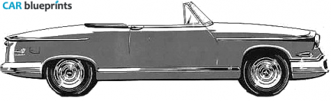 1965 Panhard PL 17 Cabriolet blueprint