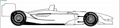 2007 Panoz DP-01 WT Model OW blueprint