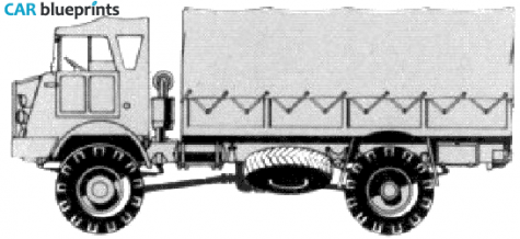 Pegaso 3045-20 Truck blueprint